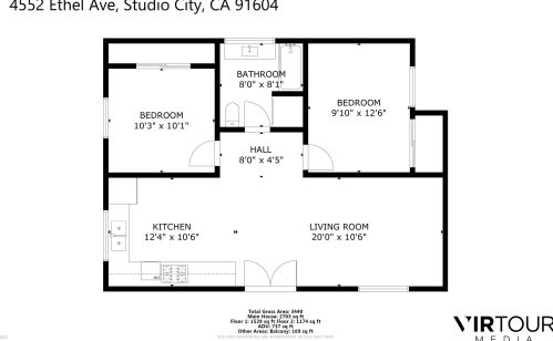 4552 Ethel Ave, North Hollywood CA  91605-4703 exterior