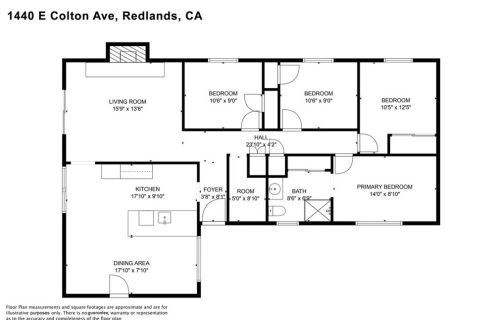 1440 Colton Ave, Redlands CA  92374-3825 exterior
