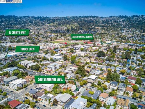 518 Stannage Ave, Berkeley CA  94706-1223 exterior