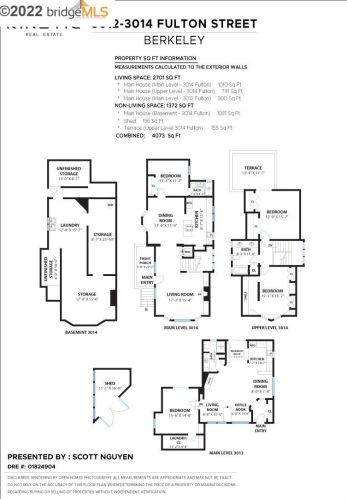 3012 Fulton St, Berkeley CA  94705-1805 exterior