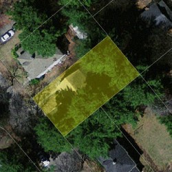 24 Asheville Rd, Newton MA  02462-1102 aerial view