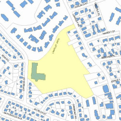 280 Cypress St, Newton MA 02459-2280 plot plan