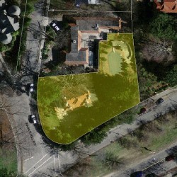 71 Commonwealth Ave, Newton MA  02459 aerial view