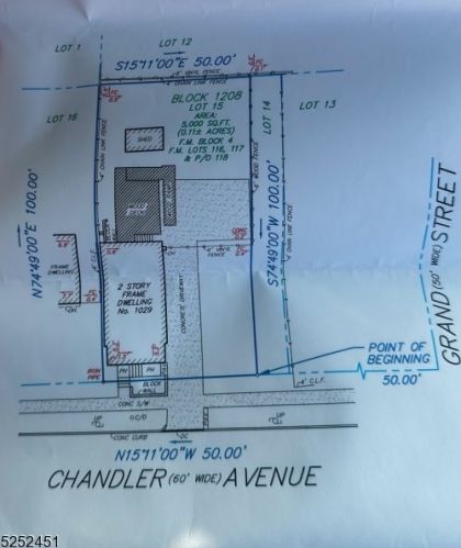 1029 Chandler Ave, Roselle NJ  07203-2746 exterior