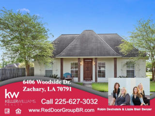 6406 Woodside Dr, Zachary, LA 70791-2681