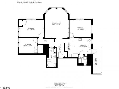 57 Union St, Montclair NJ  07042-6301 exterior