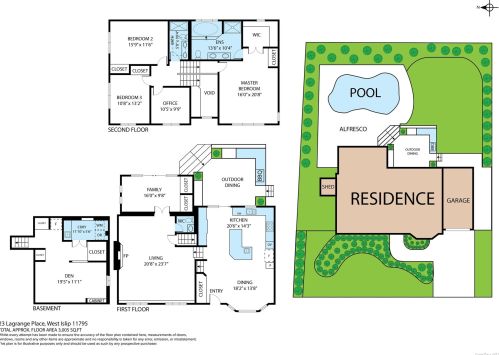 23 La Grange Pl, West Islip NY  11795-3816 exterior