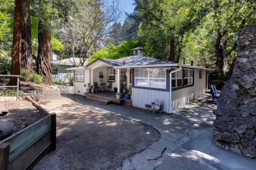 619 Redwood Dr, Lompico CA  95018-9111 exterior