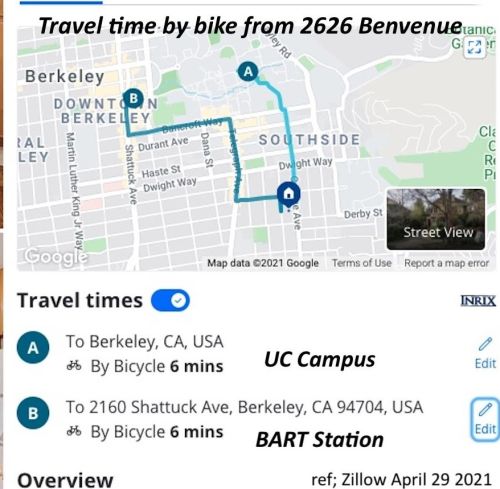 2626 Benvenue Ave, Berkeley CA  94704-3405 exterior