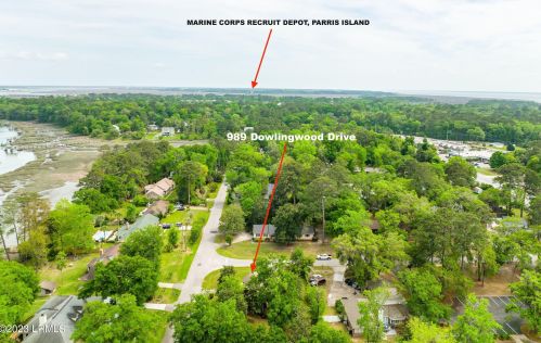 989 Dowlingwood Dr, Beaufort SC  29902-6323 exterior