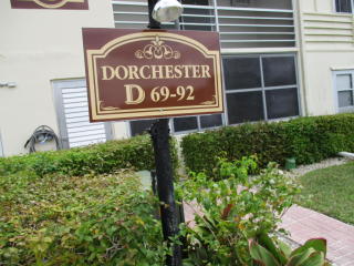 86 Dorchester D, West Palm Beach FL  33417-1435 exterior