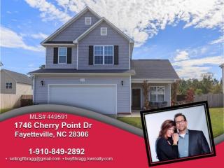 1746 Cherry Point Dr, Fayetteville NC  28306-8866 exterior