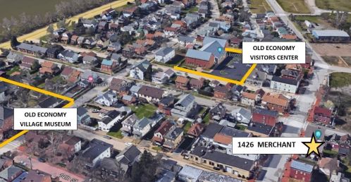 1426 Merchant St, Ambridge PA  15003-2275 exterior