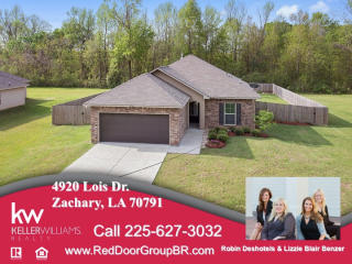 4920 Lois Dr, Zachary LA  70791-3922 exterior