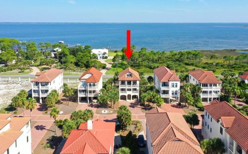1820 Sunset Dr, Saint George Island FL  32328-3120 exterior