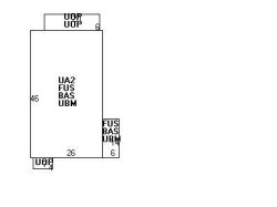 92 Central Ave, Newton MA  02460-1714 floor plan