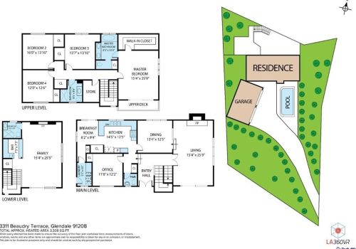 3311 Beaudry Ter, Glendale, CA 91208-1750