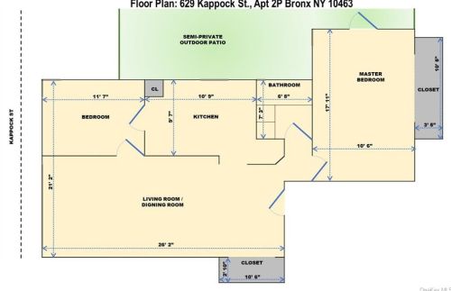 629 Kappock St, Bronx NY  10463-7705 exterior