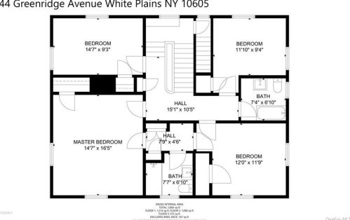 44 Greenridge Ave, White Plains NY  10605-1622 exterior