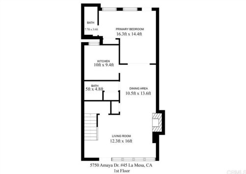 5750 Amaya Dr, La Mesa CA  91942-3900 exterior