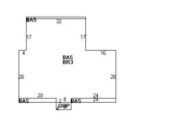 20 Greenwood St, Newton MA 02459-2741 floor plan