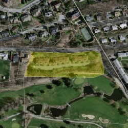 232 Kenrick St, Newton MA  02458-2700 aerial view