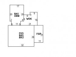 12 Elmhurst Rd, Newton MA  02458-2207 floor plan