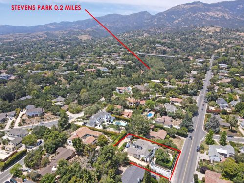 411 San Roque Rd, Santa Barbara CA  93105-2763 exterior