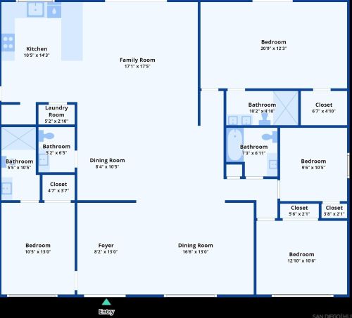 4190 Datcho Dr, San Diego CA 92117-4621 exterior