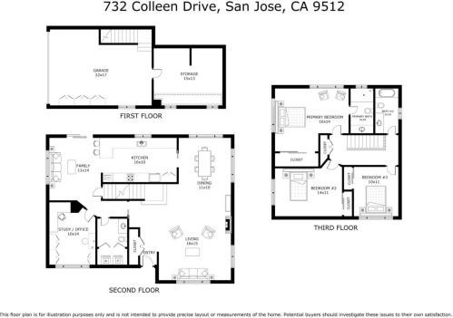 732 Colleen Dr, San Jose CA 95123-4608 exterior