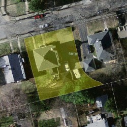 34 Athelstane Rd, Newton MA  02459-2419 aerial view