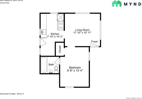 1660 Linwood St, San Diego CA 92110-2830 exterior