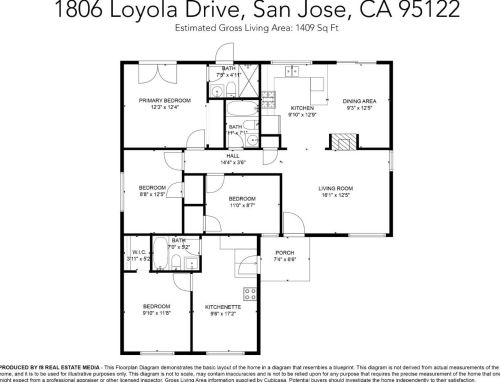 1806 Loyola Dr, San Jose, CA 95122-2049
