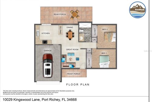 10029 Kingswood Ln, Port Richey, FL 34668-3724