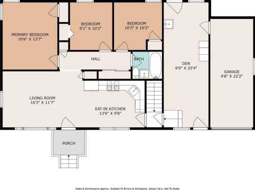 9 Madeline Ave, East Brunswick NJ  08816-3836 exterior