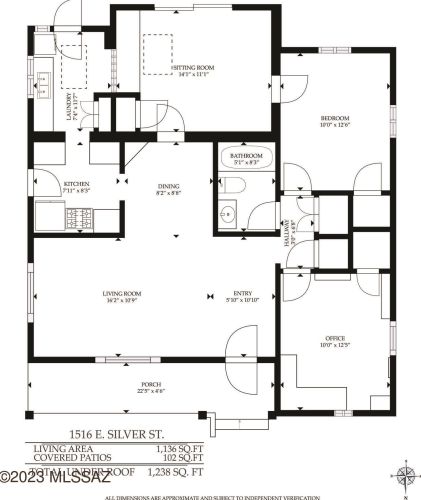 1516 Silver St, Tucson, AZ 85719-3162