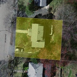 106 Upland Ave, Newton MA  02461-2145 aerial view