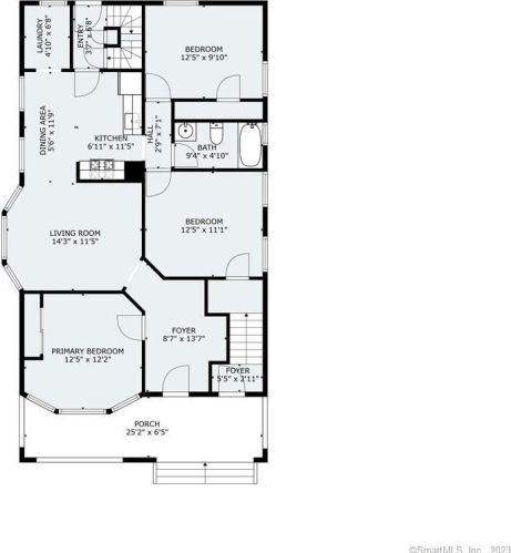 342 Carroll Ave, Bridgeport CT  06607-1815 exterior
