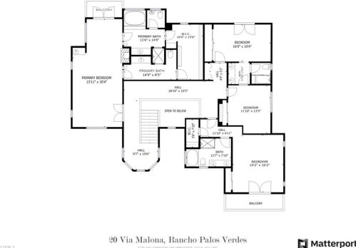 20 Via Malona, Rancho Palos Verdes CA  90275-4882 exterior