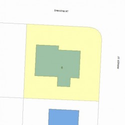 6 Stearns St, Newton MA 02459-2442 plot plan