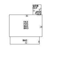 40 Cedar St, Newton MA  02459-1113 floor plan