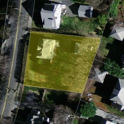 24 Grant Ave, Newton MA  02459-1309 aerial view