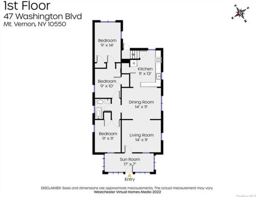 47 Washington Blvd, Mount Vernon NY  10550-4940 exterior