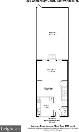 200 Canterbury Ct, East Windsor NJ 08520-5509 exterior