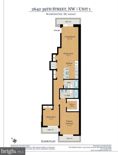 2642 39th St, Washington DC  20007-1205 exterior