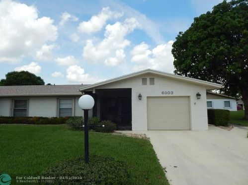 6303 Lasalle Rd, Delray Beach FL  33484-1595 exterior