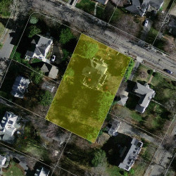 188 Ward St, Newton MA  02459-1328 aerial view