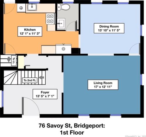 76 Savoy St, Bridgeport CT 06606-4122 exterior