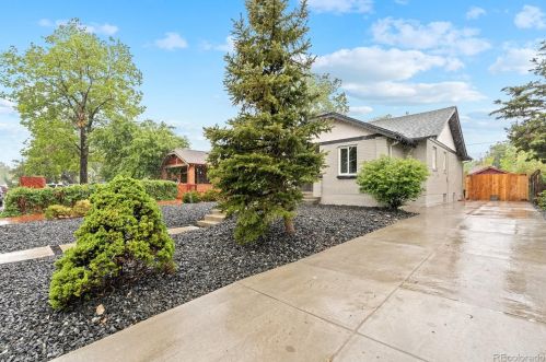 1555 Rosemary St, Denver CO  80220-1955 exterior