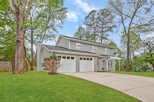 921 Chapman Cir, Stone Mountain GA  30088-2556 exterior
